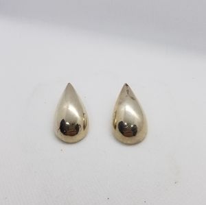 Tear Drop Earings, 925 Silver